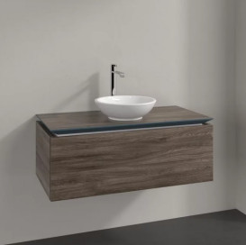 Тумба под раковину Villeroy & Boch Legato 100х38 см ДСП каменный дуб B57100RK