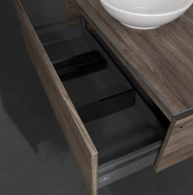 Тумба под раковину Villeroy & Boch Legato 100х38 см ДСП каменный дуб B57100RK