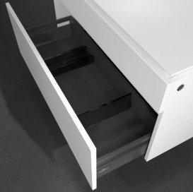 Тумба під раковину Villeroy&Boch Legato 100х55 см ДСП білий матовий B57200MS