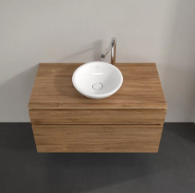 Тумба під раковину Villeroy & Boch Legato 100х55 см ДСП дуб канзас B57200RH