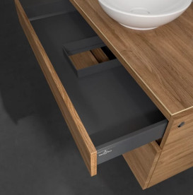 Тумба під раковину Villeroy & Boch Legato 100х55 см ДСП дуб канзас B57200RH