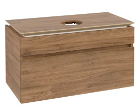 Тумба під раковину Villeroy & Boch Legato 100х55 см ДСП дуб канзас B57200RH