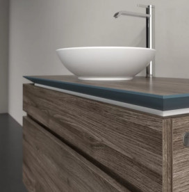 Тумба под раковину Villeroy & Boch Legato 100х55 см ДСП каменный дуб B57200RK