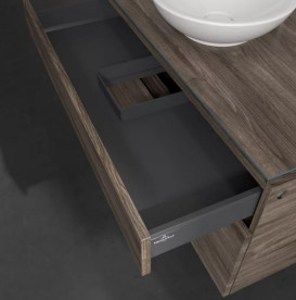 Тумба под раковину Villeroy & Boch Legato 100х55 см ДСП каменный дуб B57200RK