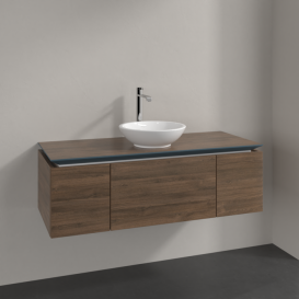 Тумба під раковину Villeroy & Boch Legato 120х38 см ДСП дуб аризона B57700VH