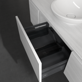 Тумба под раковину Villeroy & Boch Legato 120х38 см ДСП белое дерево B57700E8