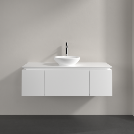 Тумба под раковину Villeroy & Boch Legato 120х38 см ДСП белый матовый B57700MS
