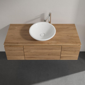 Тумба под раковину Villeroy & Boch Legato 120х38 см ДСП дуб канзас B57700RH