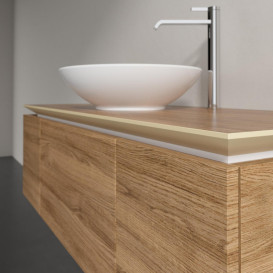 Тумба под раковину Villeroy & Boch Legato 120х38 см ДСП дуб канзас B57700RH