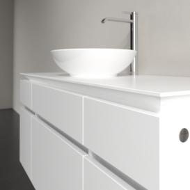 Тумба під раковину Villeroy & Boch Legato 120х55 см ДСП білий матовий B57800MS