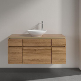 Тумба під раковину Villeroy & Boch Legato 120х55 см ДСП дуб канзас B57800RH