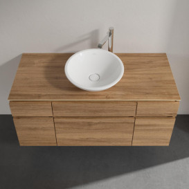 Тумба під раковину Villeroy & Boch Legato 120х55 см ДСП дуб канзас B57800RH