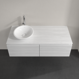 Тумба під раковину Villeroy & Boch Legato 120х38 см ДСП/ДСП біле дерево B57900E8