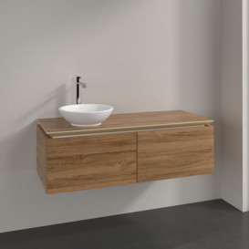 Тумба під раковину Villeroy & Boch Legato 120х38 см ДСП/ДСП дуб канзас B57900RH
