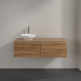 Тумба під раковину Villeroy & Boch Legato 120х38 см ДСП/ДСП дуб канзас B57900RH