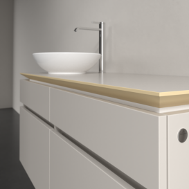 Тумба под раковину Villeroy & Boch Legato 120х55 см ДСП нежно-серый B58000VK