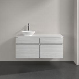 Тумба под раковину Villeroy & Boch Legato 120х55 см ДСП/ДСП белое дерево B58000E8