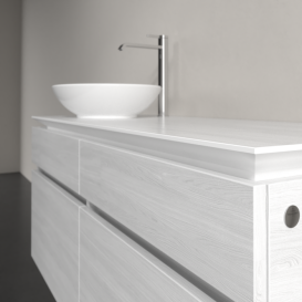 Тумба под раковину Villeroy & Boch Legato 120х55 см ДСП/ДСП белое дерево B58000E8