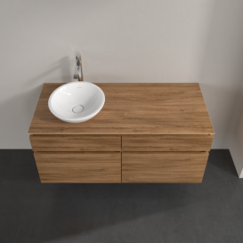 Тумба під раковину Villeroy & Boch Legato 120х55 см ДСП/ДСП дуб канзас B58000RH