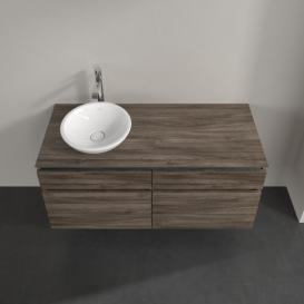 Тумба під раковину Villeroy & Boch Legato 120х55 см ДСП/ДСП кам'яний дуб B58000RK