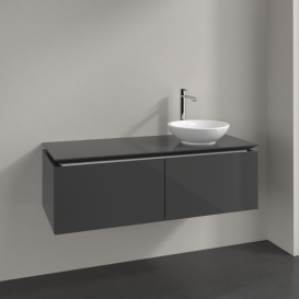 Тумба под раковину  Villeroy & Boch Legato 120х38 см МДФ/ДСП глянцевый серый B58100FP