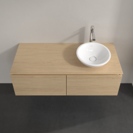 Тумба під раковину Villeroy&Boch Legato 120х38 см ДСП/ДСП північний дуб B58100VJ