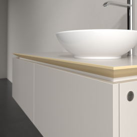 Тумба під раковину Villeroy & Boch Legato 120х38 см ДСП/ДСП ніжно-сірий B58100VK