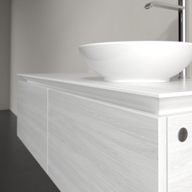 Тумба під раковину Villeroy & Boch Legato 120х38 см ДСП/ДСП біле дерево B58100E8