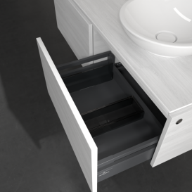 Тумба під раковину Villeroy & Boch Legato 120х38 см ДСП/ДСП біле дерево B58100E8