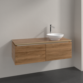Тумба під раковину Villeroy & Boch Legato 120х38 см ДСП/ДСП дуб канзас B58100RH