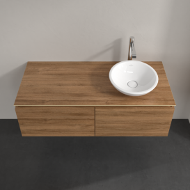 Тумба під раковину Villeroy & Boch Legato 120х38 см ДСП/ДСП дуб канзас B58100RH