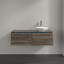 Тумба під раковину Villeroy & Boch Legato 120х38 см ДСП/ДСП кам'яний дуб B58100RK