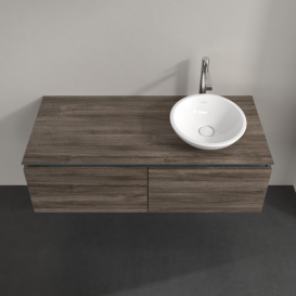 Тумба під раковину Villeroy & Boch Legato 120х38 см ДСП/ДСП кам'яний дуб B58100RK