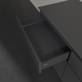 Тумба під раковину Villeroy & Boch Legato 120х55 см МДФ/ДСП глянсовий сірий B58200FP