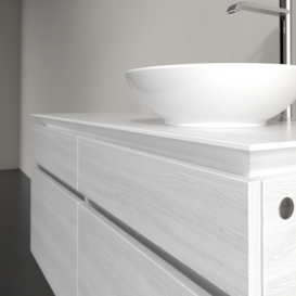 Тумба под раковину Villeroy & Boch Legato 120х55 см ДСП белое дерево B58200E8
