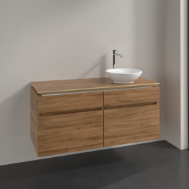 Тумба під раковину Villeroy & Boch Legato 120х55 см ДСП дуб канзас B58200RH