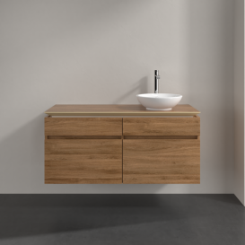 Тумба під раковину Villeroy & Boch Legato 120х55 см ДСП дуб канзас B58200RH