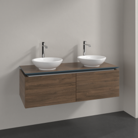 Тумба под раковину Villeroy & Boch Legato 120х38 см ДСП дуб аризона B58300VH