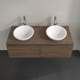 Тумба под раковину Villeroy & Boch Legato 120х38 см ДСП дуб аризона B58300VH