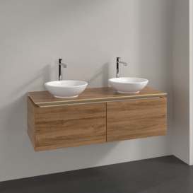 Тумба под раковину Villeroy & Boch Legato 120х38 см ДСП дуб канзас B58300RH