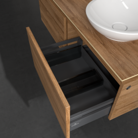 Тумба под раковину Villeroy & Boch Legato 120х38 см ДСП дуб канзас B58300RH