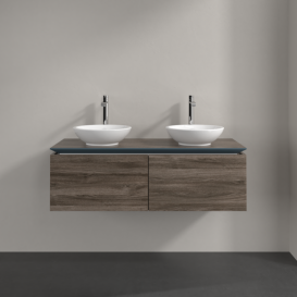 Тумба под раковину Villeroy & Boch Legato 120х38 см ДСП каменный дуб B58300RK