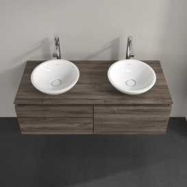 Тумба под раковину Villeroy & Boch Legato 120х38 см ДСП каменный дуб B58300RK