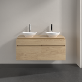 Тумба під раковину Villeroy&Boch Legato 120х55 см ДСП північний дуб B58400VJ