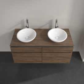 Тумба під раковину Villeroy & Boch Legato 120х55 см ДСП дуб аризона B58400VH