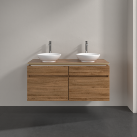 Тумба під раковину Villeroy & Boch Legato 120х55 см ДСП дуб канзас B58400RH