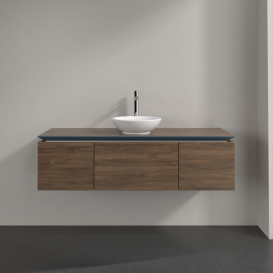 Тумба под раковину Villeroy & Boch Legato 140х38 см ДСП дуб аризона B58500VH