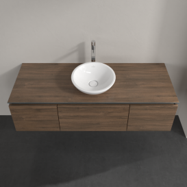 Тумба под раковину Villeroy & Boch Legato 140х38 см ДСП дуб аризона B58500VH