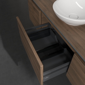 Тумба под раковину Villeroy & Boch Legato 140х38 см ДСП дуб аризона B58500VH