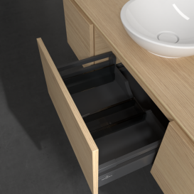 Тумба під раковину Villeroy&Boch Legato 140х38 см ДСП північний дуб B58500VJ